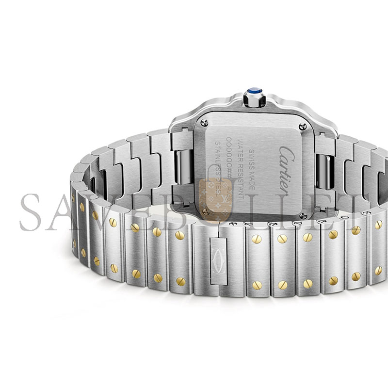 CARTIER SANTOS DE WATCH 27MM X 34.5MM REF. W2SA0033